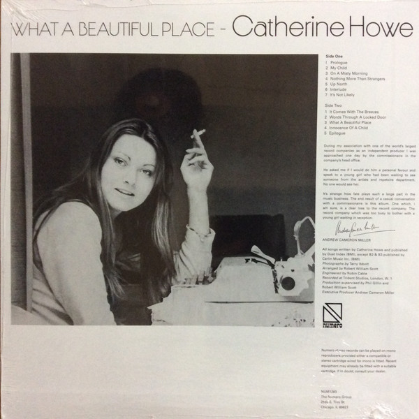 Catherine Howe - What A Beautiful Place | Numero Group (NUM1283) - 2