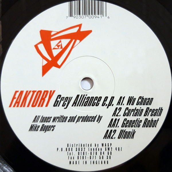 Faktory - Grey Alliance EP | Genetic Razor (GENRAZ002)