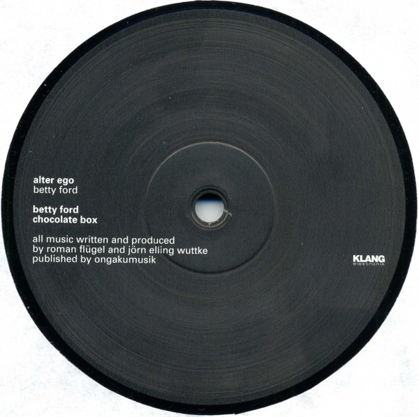 Alter Ego - Betty Ford | Klang Elektronik (nr. 38)