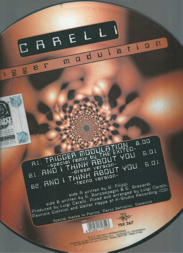 Luigi Carelli - Trigger Modulation | Top Secret Records (TSX 267)