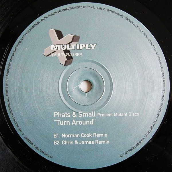 Phats & Small Present Mutant Disco - Turn Around | Multiply Records (TMULTY49) - 4 Phats & Small Present Mutant Disco - Turn Around | Multiply Records (TMULTY49) - 4