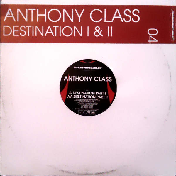 Anthony Class - Destination I & II | Supreme Records (SUP-004) - 3