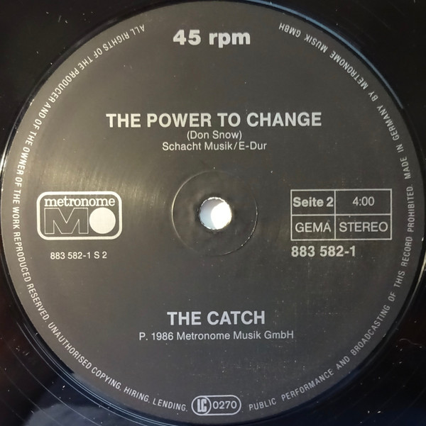 The Catch - The Difference | Metronome (883 582-1) - 4