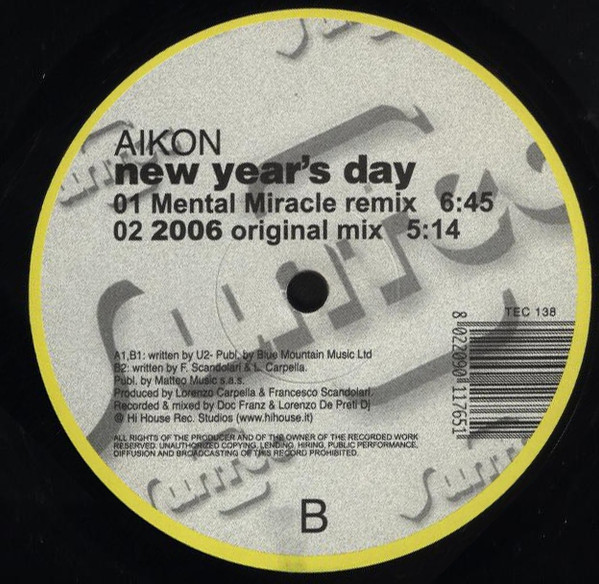 Aikon - New Year's Day | Suntec (TEC 138) - 2