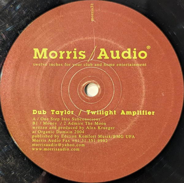 Dub Taylor - Twilight Amplifier | Morris / Audio (morris31)