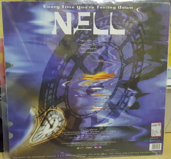 Nell - Every Time You're Feeling Down | DUE Records (Dance Universal Experiment) (DUE 00.24)