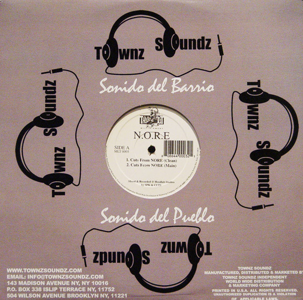 N.O.R.E. - Cuts From N.O.R.E. / Chosen Few | Thugged Out Militainment (MLT 0005)