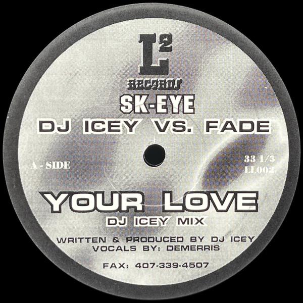 Sk-eye - Your Love | L2 Records (LL002) - main