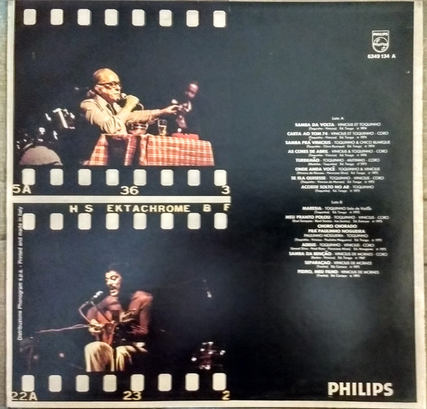 Toquinho & Vinicius - Vinicius / Toquinho | Philips (6349 134 A) - 2 Toquinho & Vinicius - Vinicius / Toquinho | Philips (6349 134 A) - 2