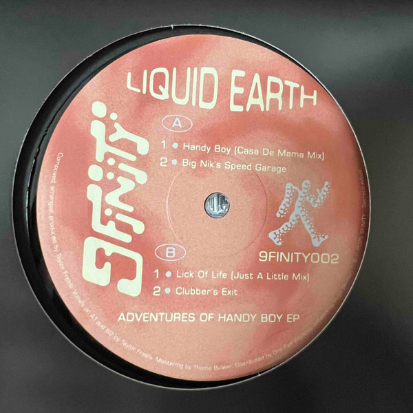 Liquid Earth - Adventures Of Handy Boy | 9FINITY (9FINITY002)