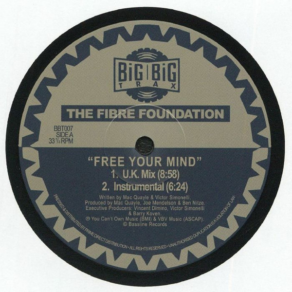 Fibre Foundation – Free Your Mind vinyl cover