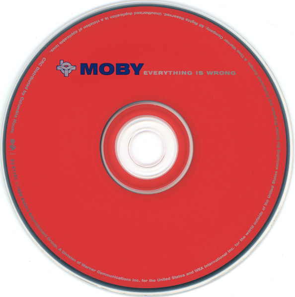 Moby - Everything Is Wrong (CD) | Elektra (61701-2) - 3