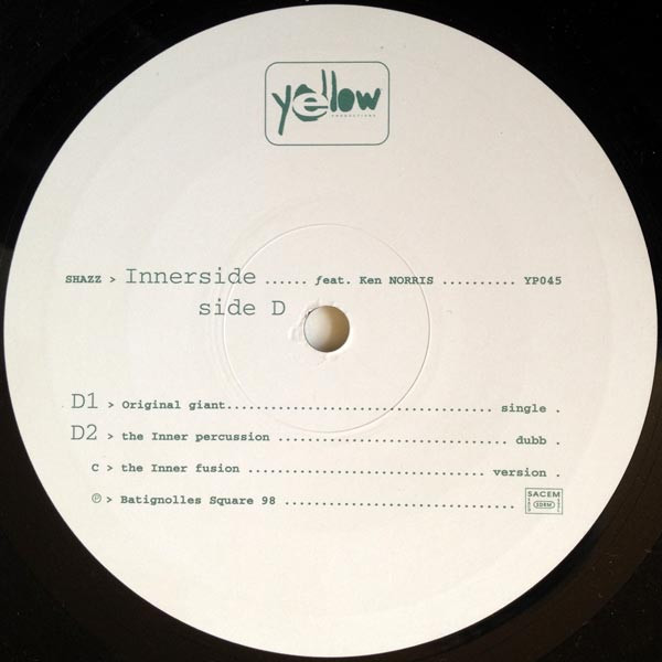 Shazz + Joe Claussell - Innerside | Yellow Productions (YP 045) - 4