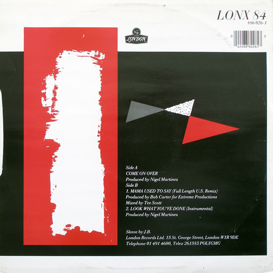 Junior - Come On Over | London Records (LONX 84) - 2