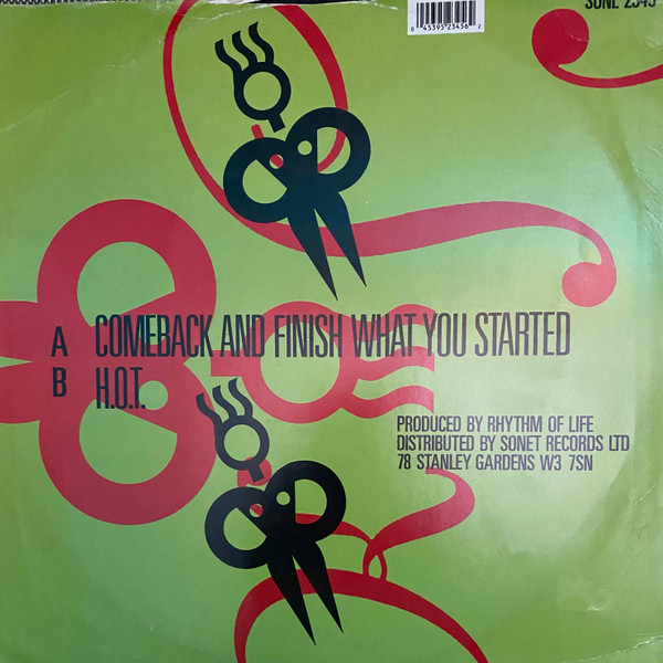 Sally Kemp - Comeback And Finish What You Started | Sonet Records Ltd. (SONL 2345) - 2