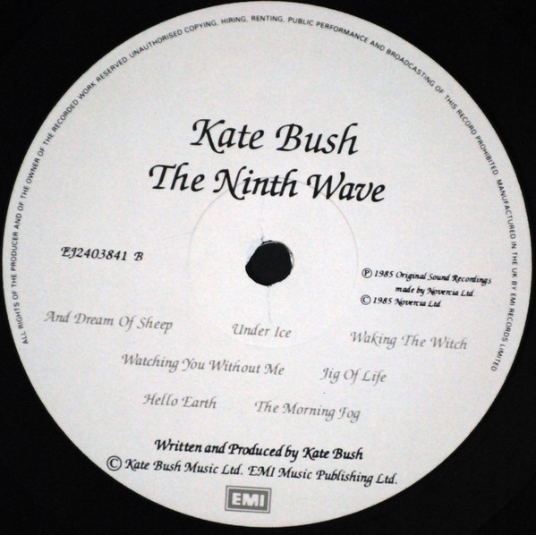 Kate Bush - Hounds Of Love | EMI (KAB1) - 3
