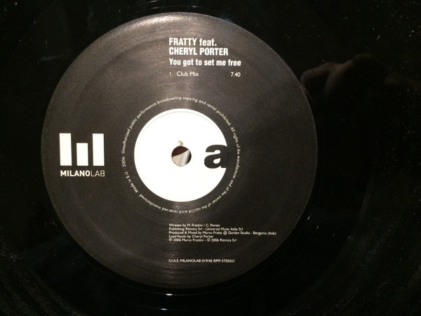 Marco Fratty - You Got To Set Me Free | Milano Lab (Milano Lab 019) Marco Fratty - You Got To Set Me Free | Milano Lab (Milano Lab 019)