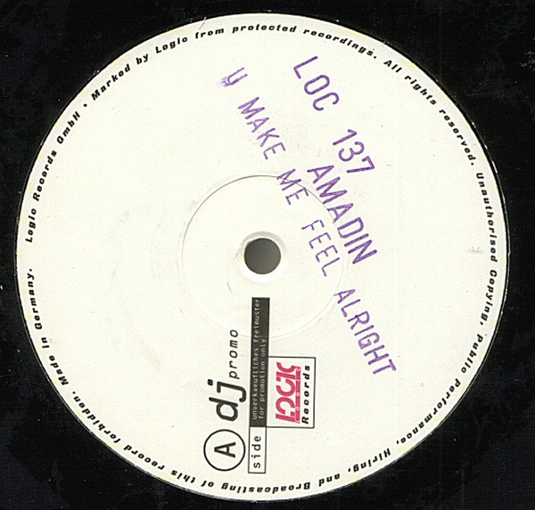 Amadin - U Make Me Feel Alright | Logic Records (LOC 137)