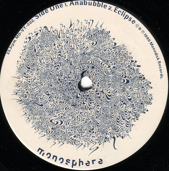 Monosphere - Bubbleland EP | Monodisk (MD-VY-002)