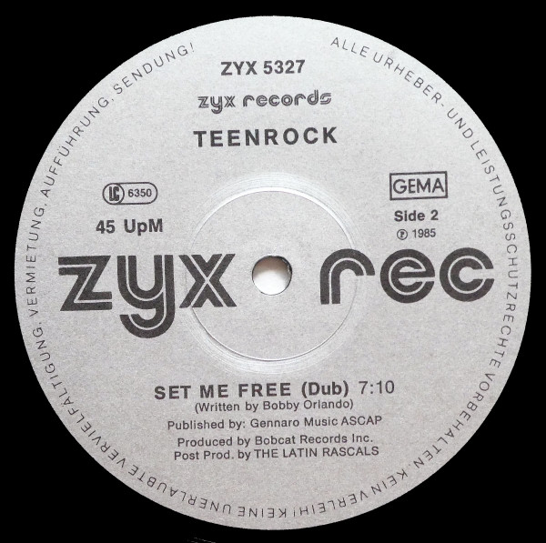 Teen-Rock - Set Me Free | ZYX Records (ZYX 5327) - 4