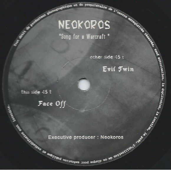 Neokoros - Song For A Warcraft | B2K Records (Born To Kick) (B2K 005)