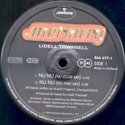 Lidell Townsell - Nu Nu | Mercury (866 677-1) - 3