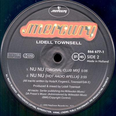 Lidell Townsell - Nu Nu | Mercury (866 677-1) - 4