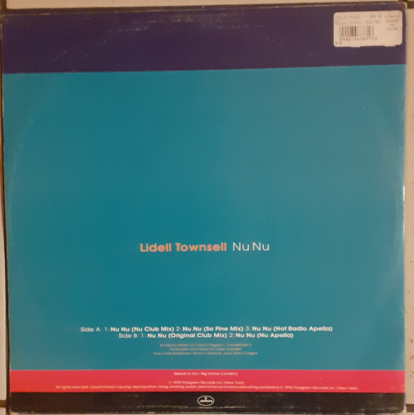 Lidell Townsell - Nu Nu | Mercury (866 677-1) - 2