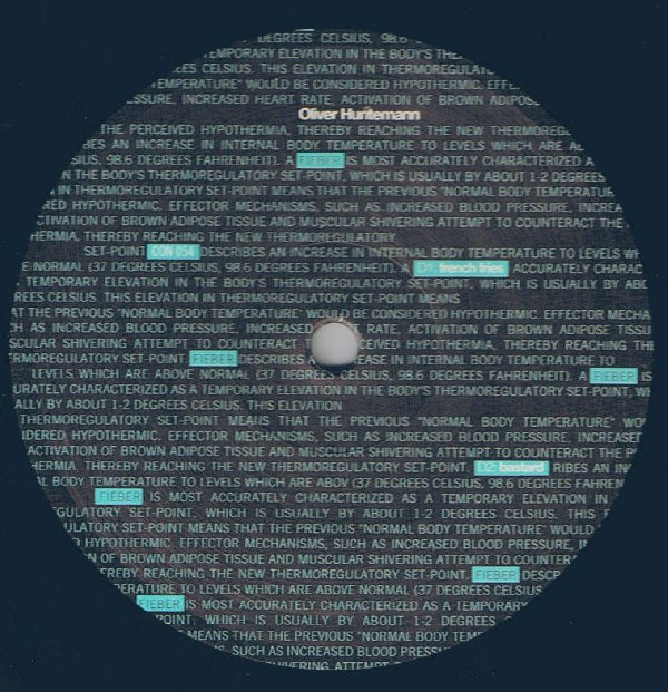 Oliver Huntemann - Fieber Part II | Confused Recordings (CON 054) - 4 Oliver Huntemann - Fieber Part II | Confused Recordings (CON 054) - 4