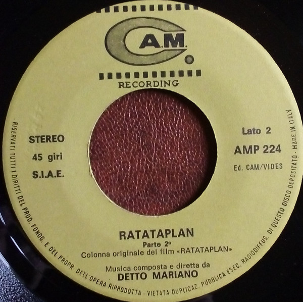 Detto Mariano - Ratataplan | CAM (MD AMP 224) - 4