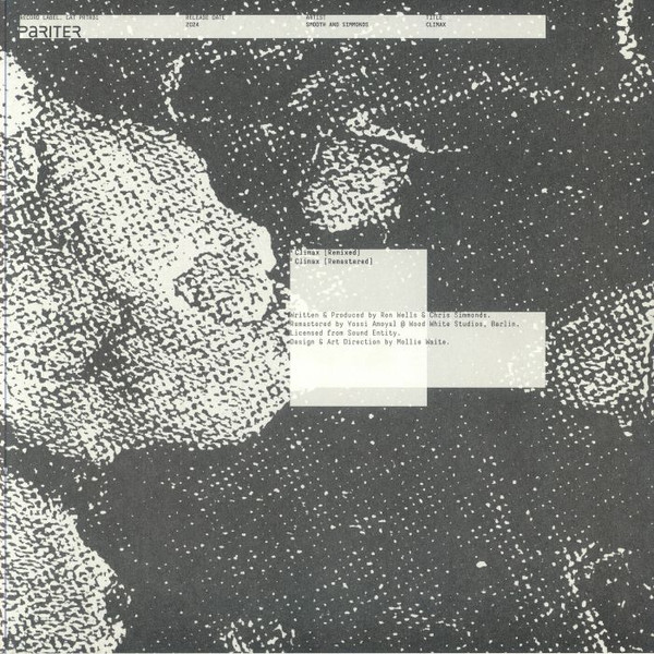 Smooth & Simmonds - Climax | Pariter (PRTR31) - 2