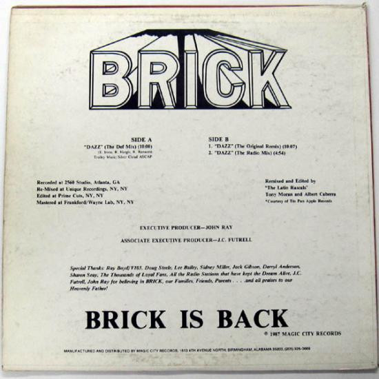 Brick - Dazz | Magic City Records (MCR-BR-1) - 2 Brick - Dazz | Magic City Records (MCR-BR-1) - 2