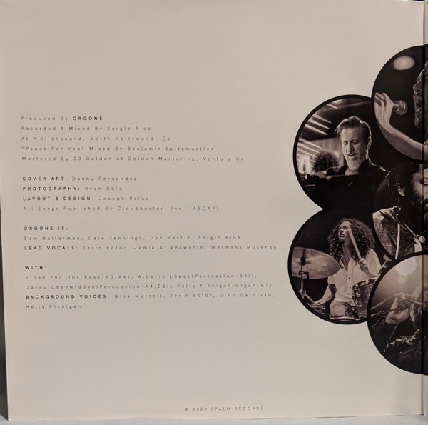 Orgone - Chimera | 3 Palm Records (TPR-013) - 4 Orgone - Chimera | 3 Palm Records (TPR-013) - 4