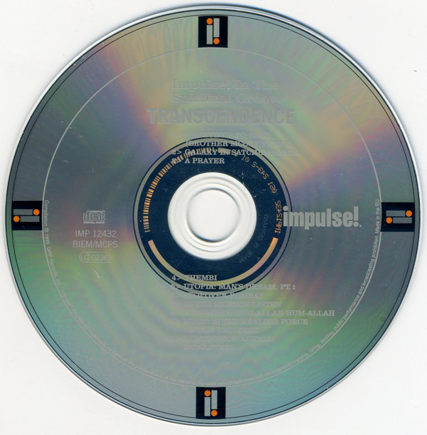 Various - Transcendence - Impulse! In The Spiritual Groove | Impulse! (IMP 12432)