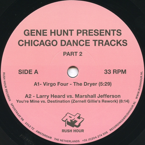 Gene Hunt - Chicago Dance Tracks Part 2 | Rush Hour (RH 115-LP2) - 4 Gene Hunt - Chicago Dance Tracks Part 2 | Rush Hour (RH 115-LP2) - 4