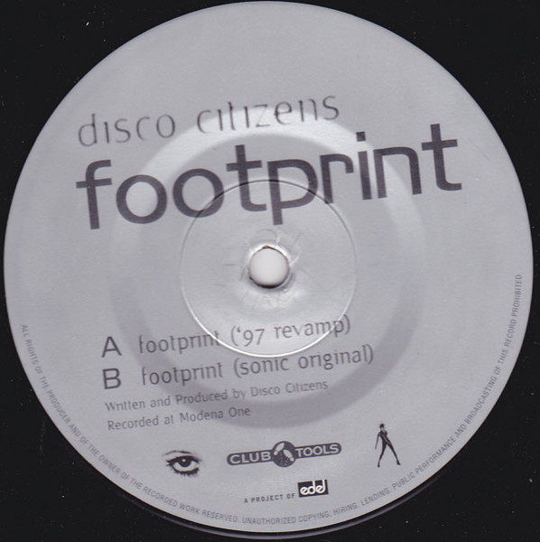 Disco Citizens - Footprint | Club Tools (006353-0 CLU)