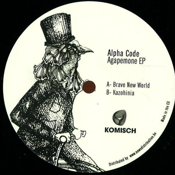 Alpha Code - Agapemone EP | Komisch (Komisch015) - main