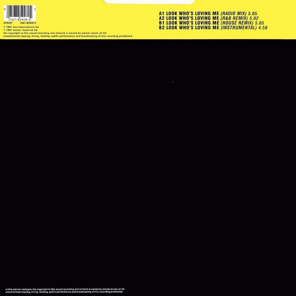 The Escoffery's - Look Who's Loving Me | EastWest Records America (A5928T) - 2