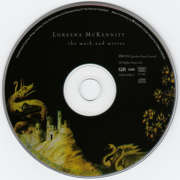 Loreena McKennitt - The Mask And Mirror | WEA (4509-95296-2) - 3