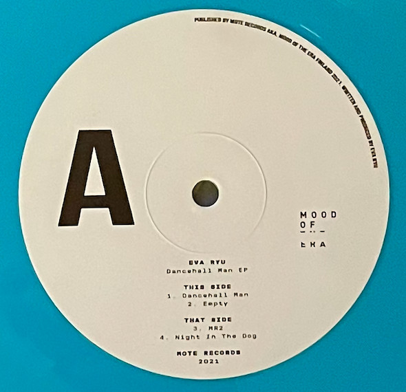 Eva Ryu - Dancehall Man | MOTE Records (MOTE006)