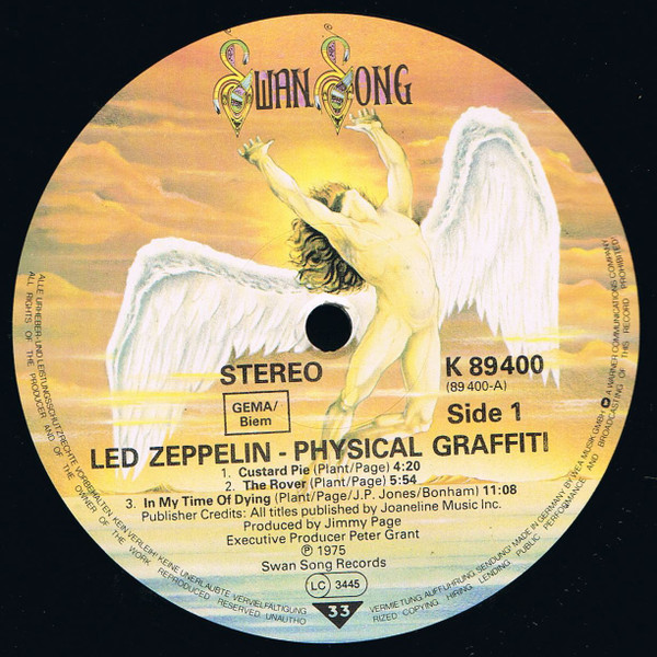 Led Zeppelin - Physical Graffiti | Swan Song (SSK 89 400-O) - 2