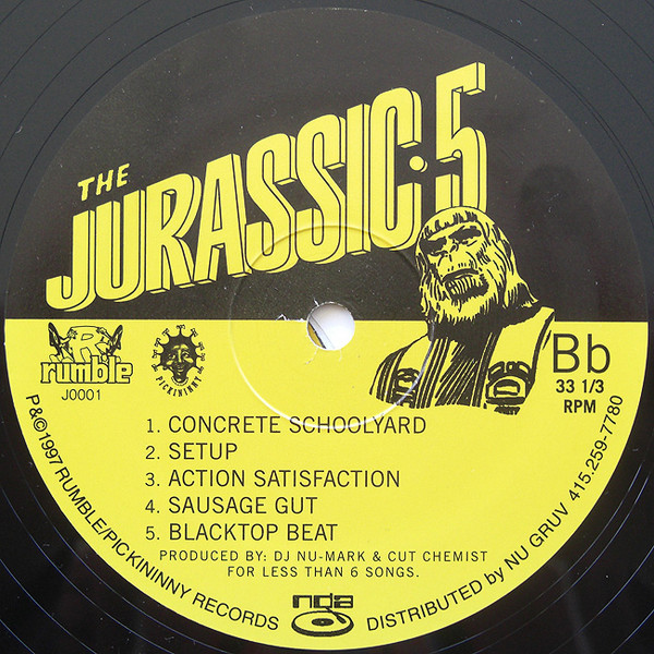 Jurassic 5 - Jurassic 5 EP | Pickininny Recordings (J0001) - 4