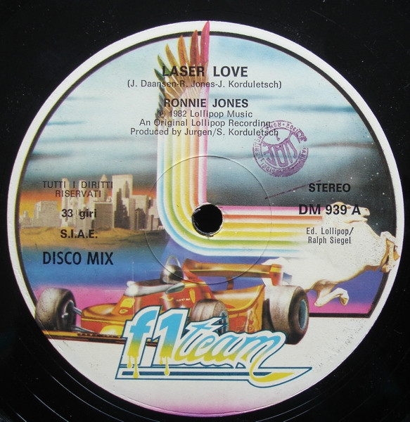 Ronnie Jones - Laser Love | F1 Team (DM 939) - main
