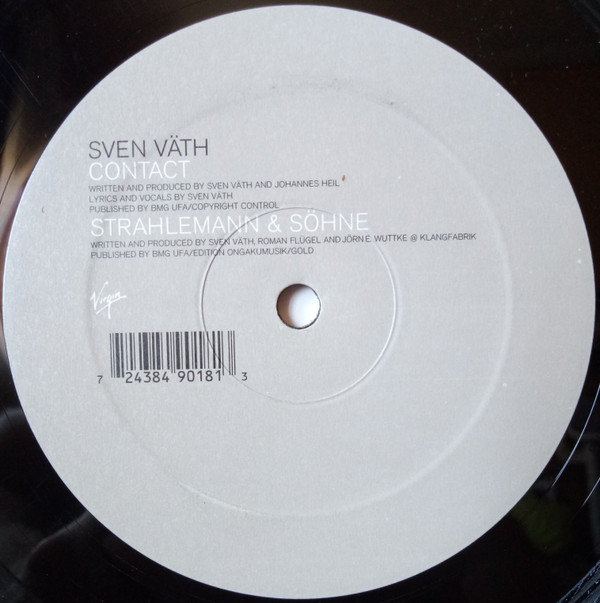 Sven Väth - Contact | Virgin (7243 8489651 5) - 6 Sven Väth - Contact | Virgin (7243 8489651 5) - 6