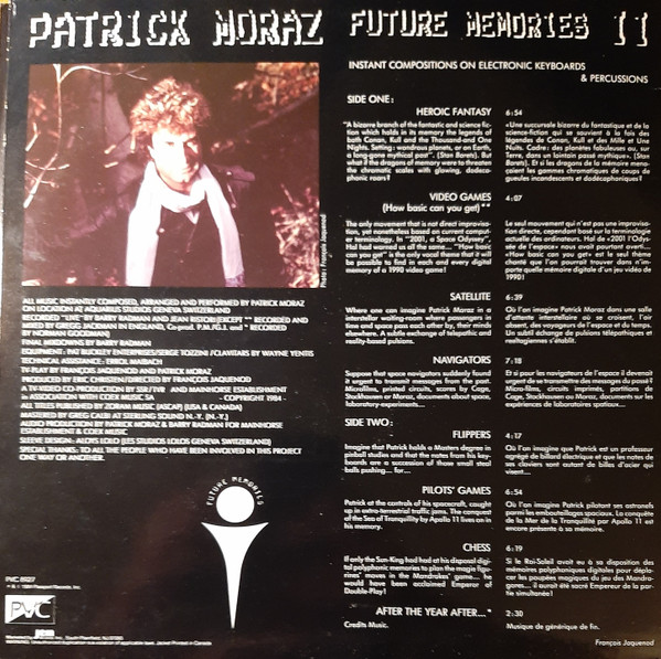 Patrick Moraz - Future Memories II | PVC Records (PVC 8927) - 2