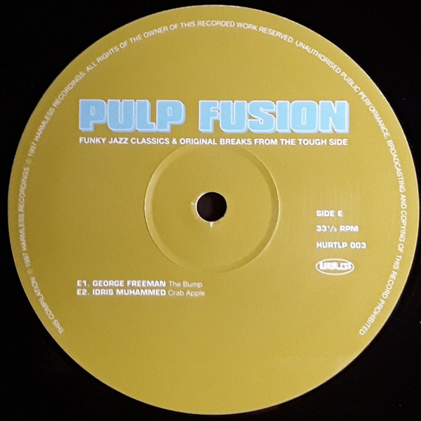 Various - Pulp Fusion (Funky Jazz Classics & Original Breaks From The Tough Side) | Harmless (HURTLP 003) - 9
