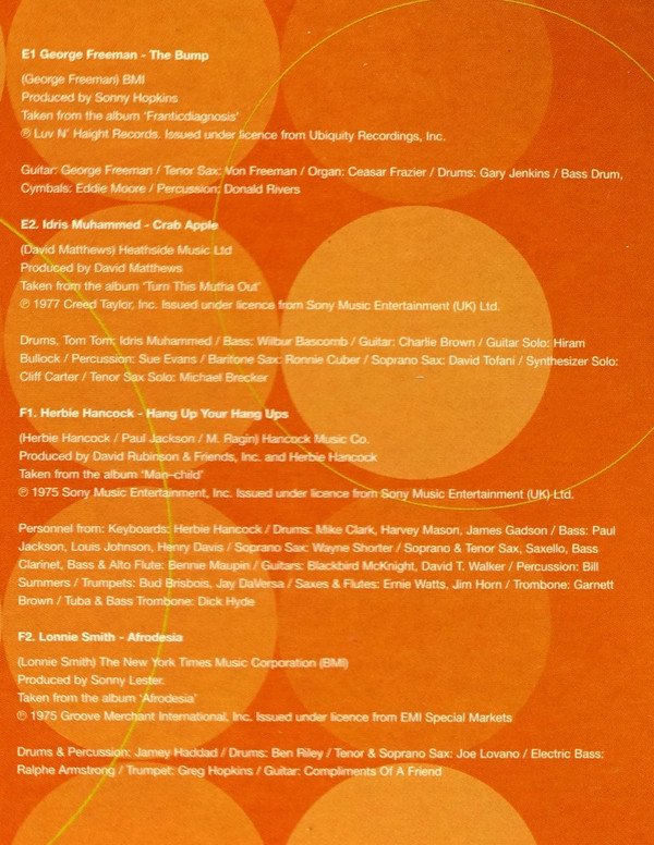 Various - Pulp Fusion (Funky Jazz Classics & Original Breaks From The Tough Side) | Harmless (HURTLP 003) - 13