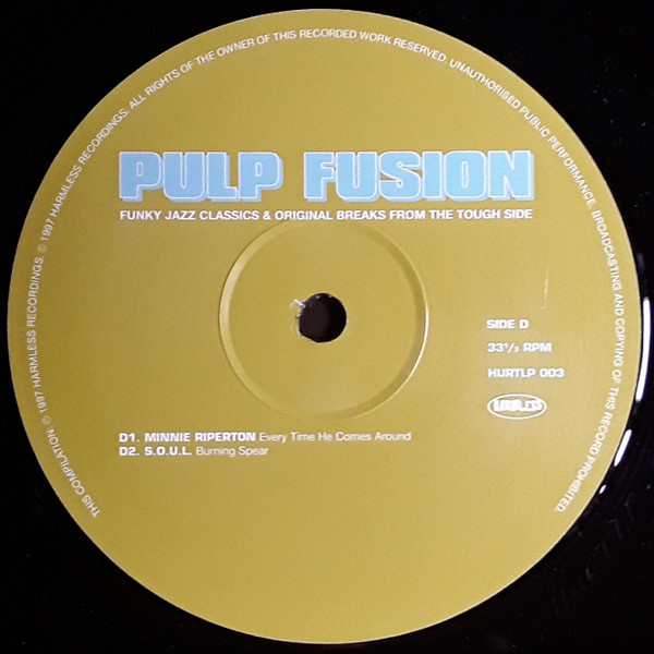 Various - Pulp Fusion (Funky Jazz Classics & Original Breaks From The Tough Side) | Harmless (HURTLP 003) - 8