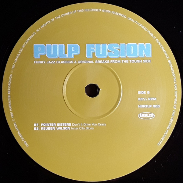 Various - Pulp Fusion (Funky Jazz Classics & Original Breaks From The Tough Side) | Harmless (HURTLP 003) - 6