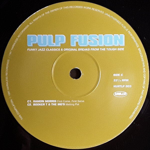 Various - Pulp Fusion (Funky Jazz Classics & Original Breaks From The Tough Side) | Harmless (HURTLP 003) - 7